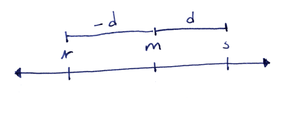 M and d.